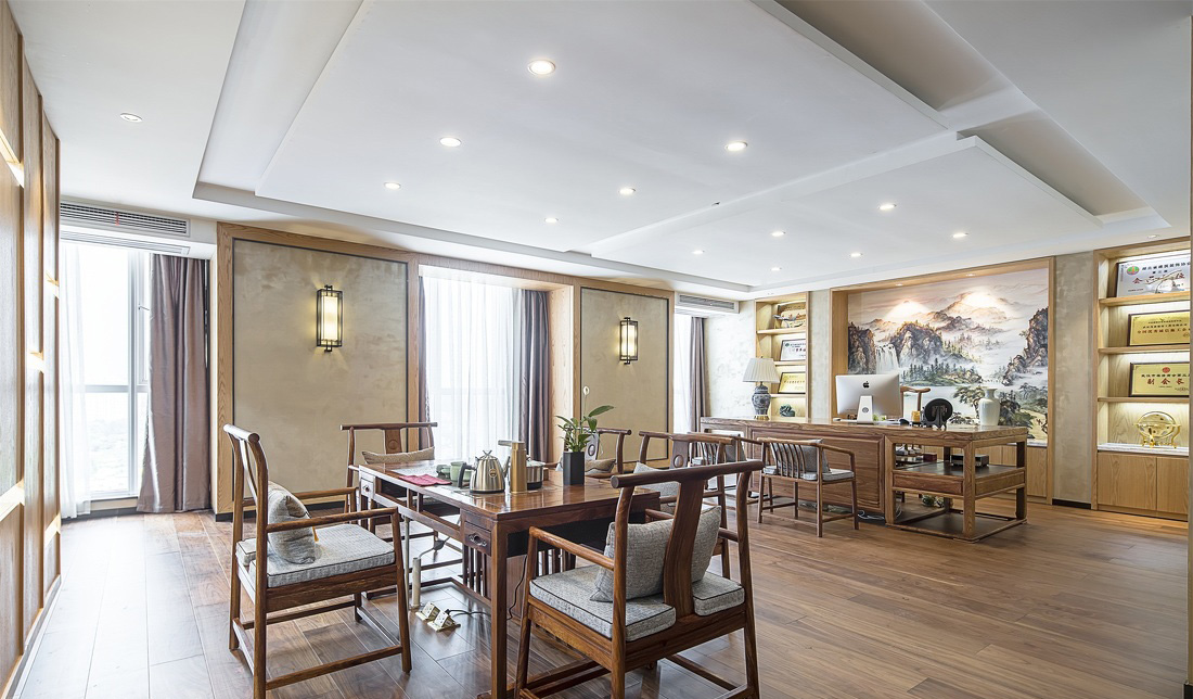 辦公室裝修新中式隔斷和中式隔斷有哪些區別？