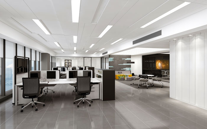 面積辦公室這樣裝修，空間能變大2倍