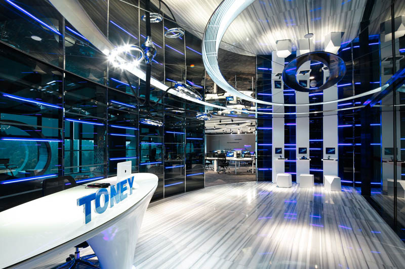 辦公室前臺設計，如何呈現點睛之筆！