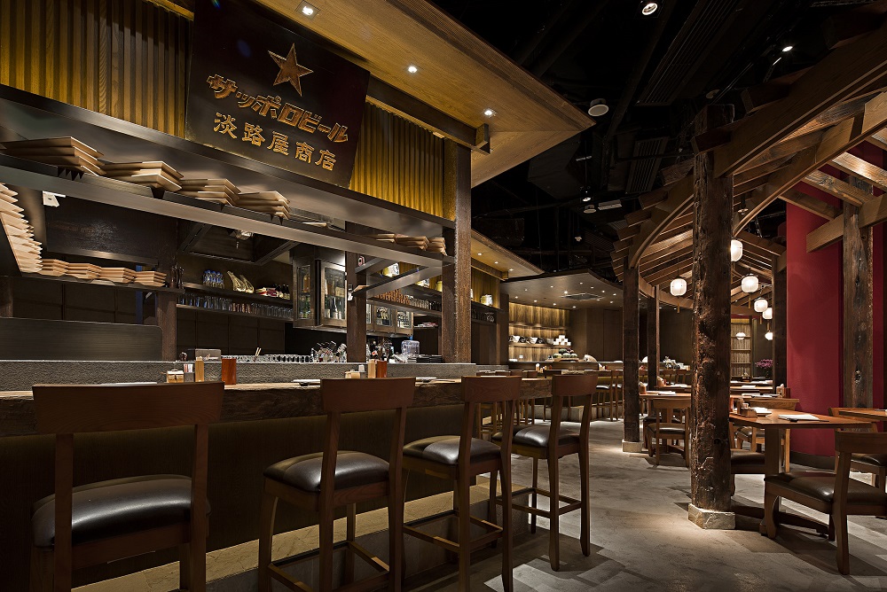 長沙門店裝修，餐飲門面中餐廳裝修設計